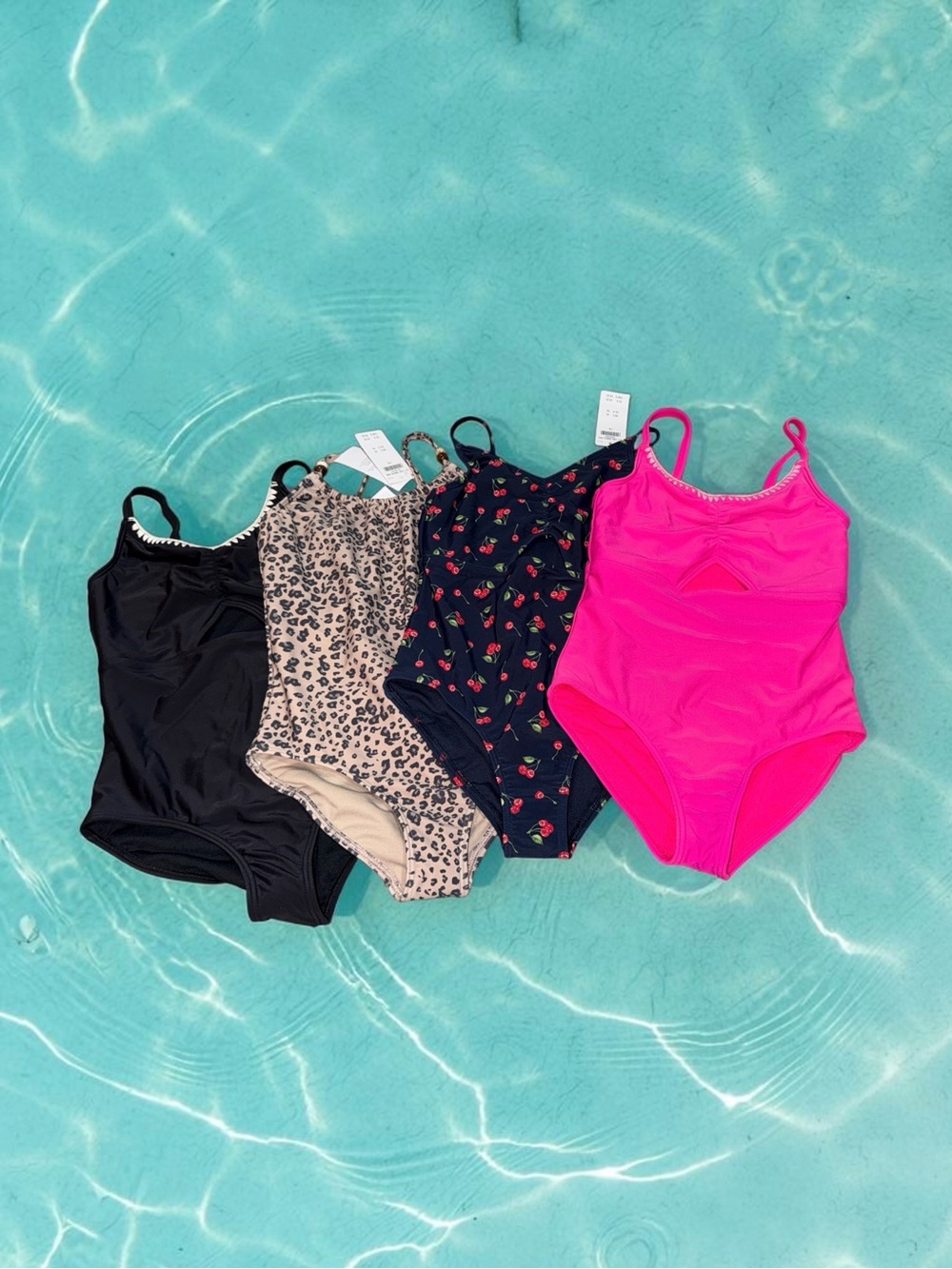 Set of (4) Abercrombie Kids Swimsuits (7/8)